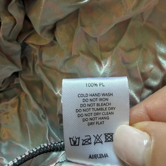 Alquema 3/4 Smash pocket dress Gray and Red Size 1 (Fits US Sizes 8-10) - Picture 12 of 12